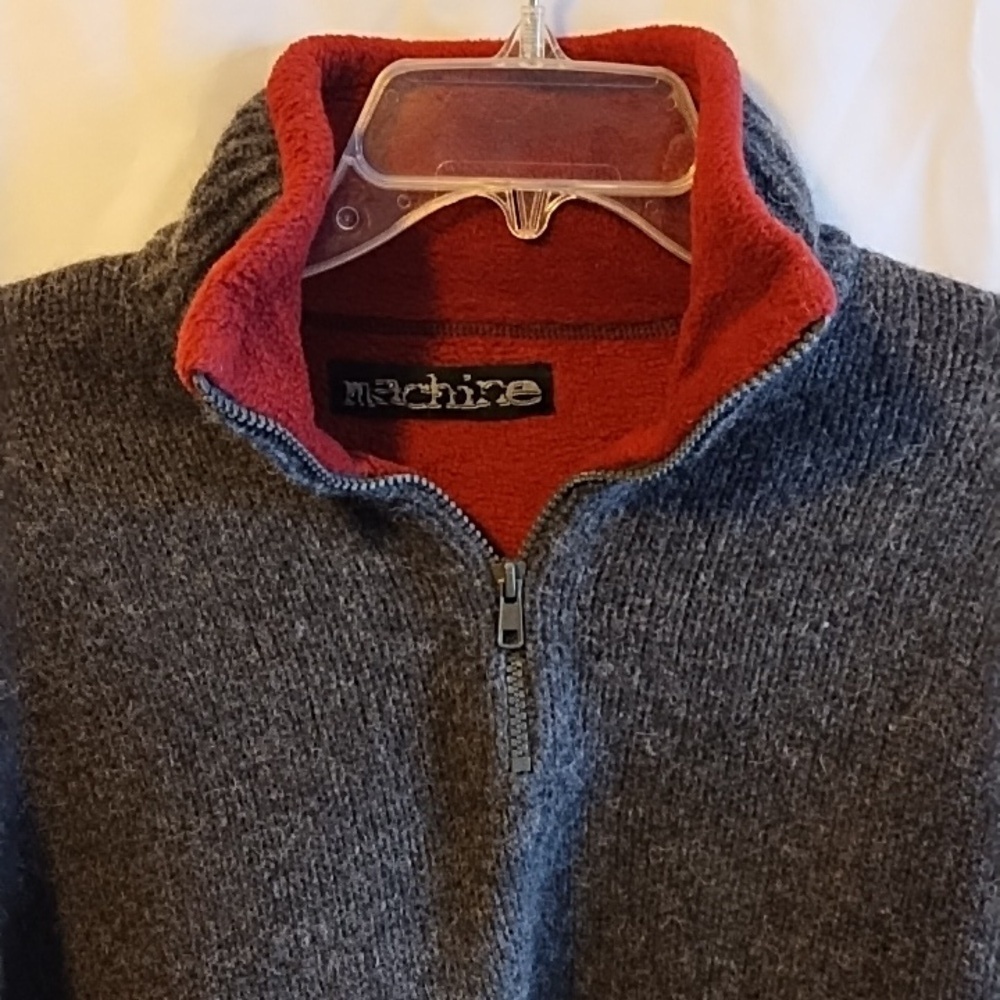 Machine wool sweater - Picture 2 of 7